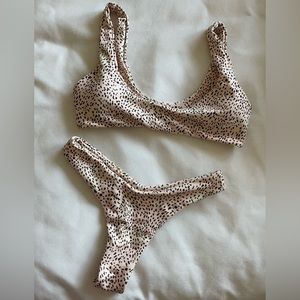 SHEIN Animal Print Bikini, Size L.